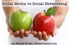 Social Media vs Social Networking