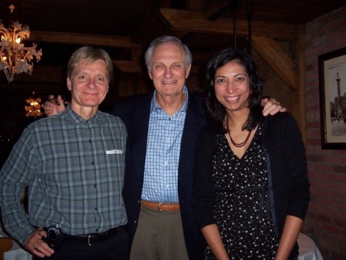 John and me hanging with our favorite client Alan Alda.